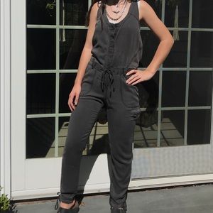 Free People gray jumpsuit